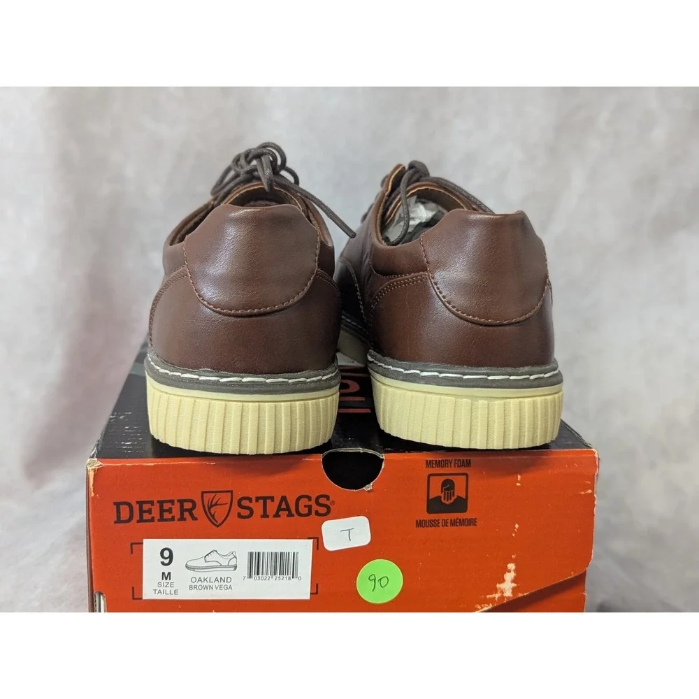Deer Stags Oakland Brown Men's 9 M‎ – Lightly Tried On